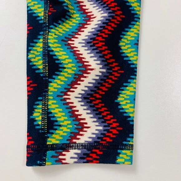 Patagonia Leggings Aztec Timber Striped Chevron Tights Active Athletic Yoga Hike - Picture 3 of 9